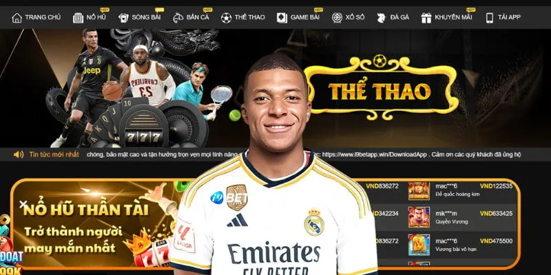 Đại sứ thương hiệp I9bet Mpape